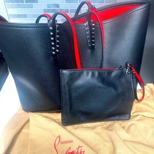 Christian Louboutin Cabata tote in grained leather